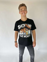 Black Show Me the Money Bear Premium T