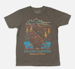 Grand Canyon Vintage Black T-Shirt - Made in the USA