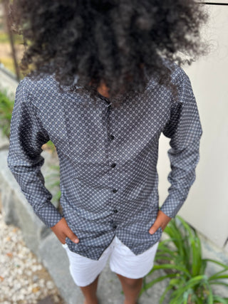 The Party Shirt - Black+Gray